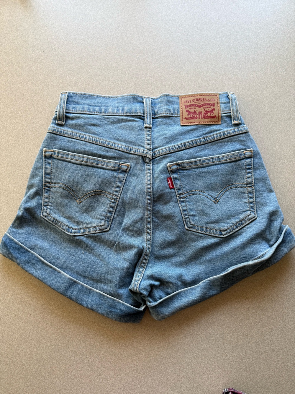 Levi's Women’s Light Blue Denim Shorts